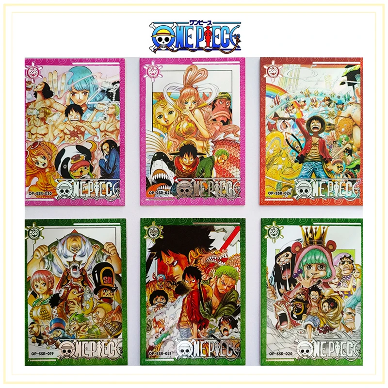 One Piece Ssr Sxp Gp Series Collection Card Portgas D.Ace Monkey D. Rufy Anime Characters Flash Card Cartoon Toys Regalo Di Natale