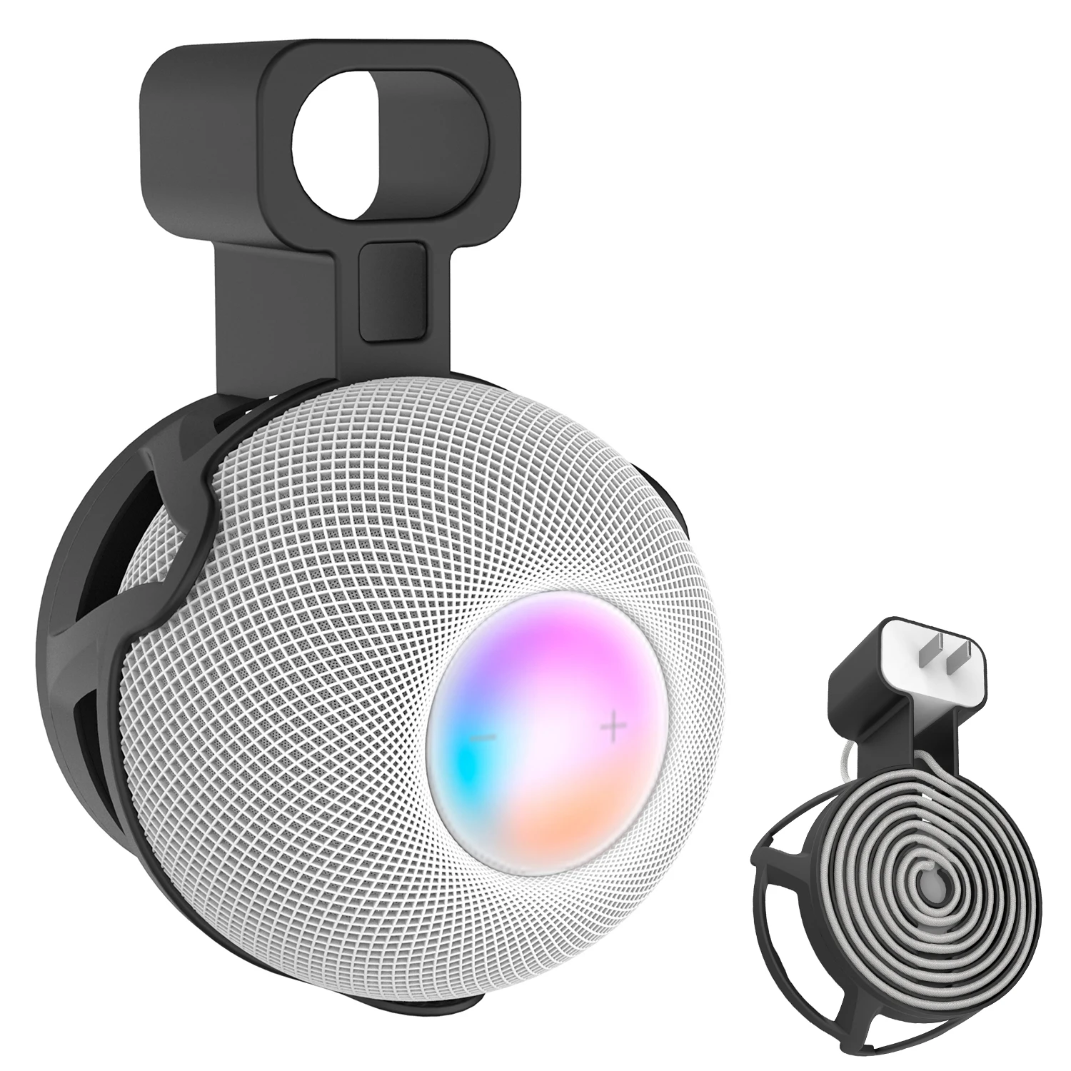 Apple HomePod mini 用ウォールマウントサポート ケーブルストレージ