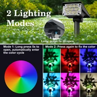1/2/4PCS Lampe Solaire à Température de Lumière Réglable, Lampe de Jardin Solaire Extérieure IP65, Projecteur Solaire Super Lumineux 2