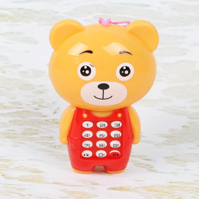 2021 Cartoon Music Phone Baby Toys Educational Early Learning Toy Mobile Telephone Gift for Kids Children with LED Light 5
