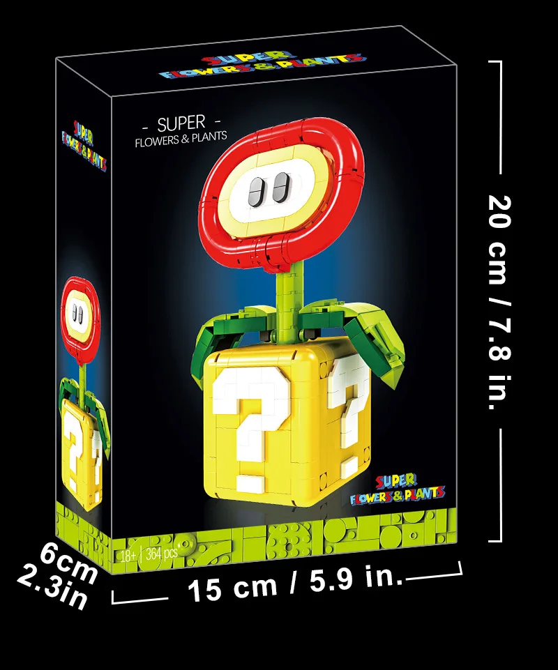 Lego moc Super Mario Fleur de Feu