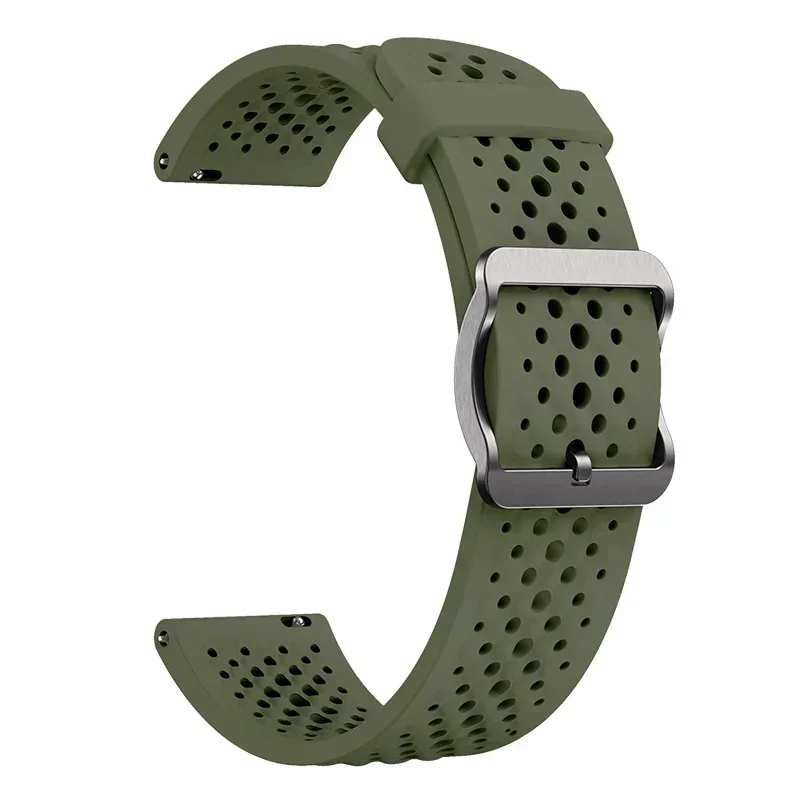 22mm Silicone Sport Band - Premium Replacement Strap