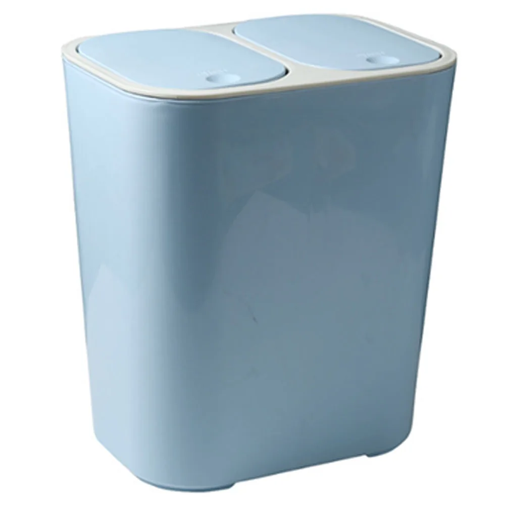 

HPDEAR Kitchen Trash Can Sorting Garbage Bin Recycling Garbage Basket Dry And Wet Separation Wastebasket Odorless Toilet Dustbin