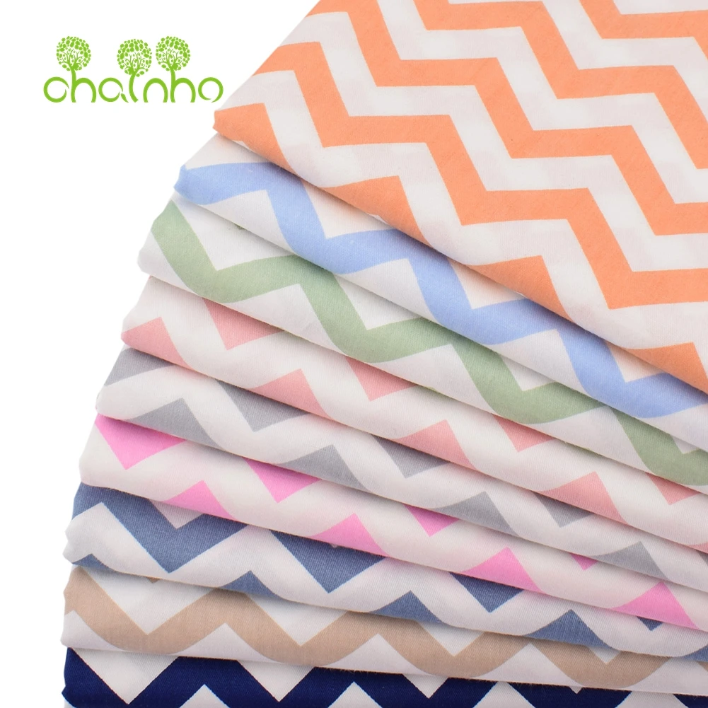 Chianho,Printed Twill Weave Cotton Fabric,DIY Sewing Quilting Material,Patchwork Cloth,Cartoon Series,2 Specification,15C323