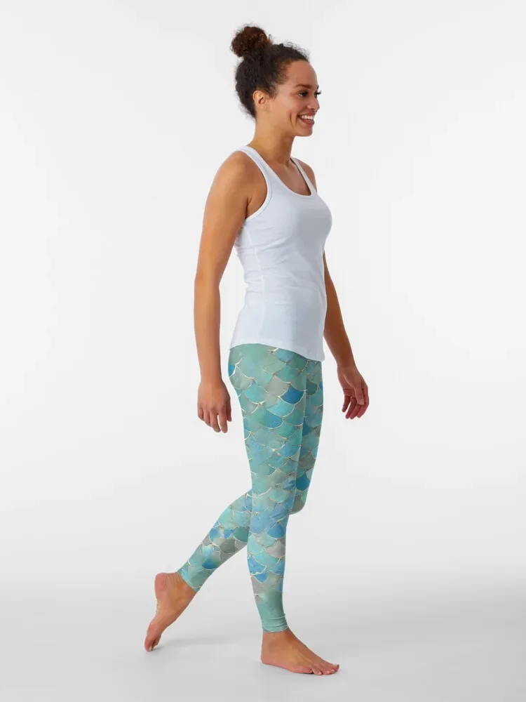 Mermaid Leggings for physical workout clothes for legings for fitness Womens Leggings