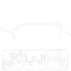 First Communion Crown Hair Bands Bridal Accessories Shell Pearl Vine for Women Miss Wedding 4