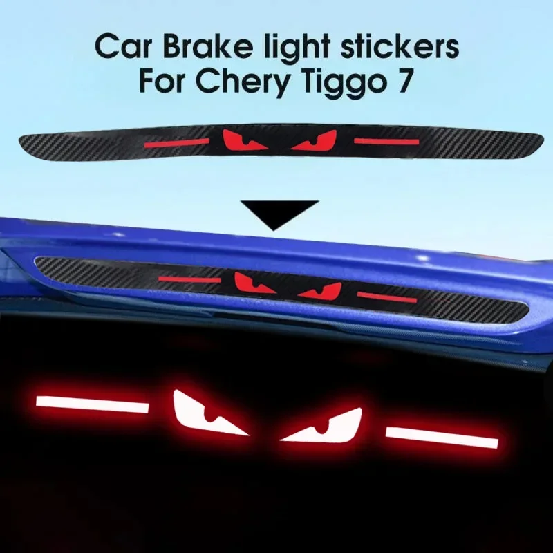 

Car Sticker Taillight Sticker Brake Lights Lamp Protector Carbon Styling Sticker Car Accessories High Brake Lights Taillights