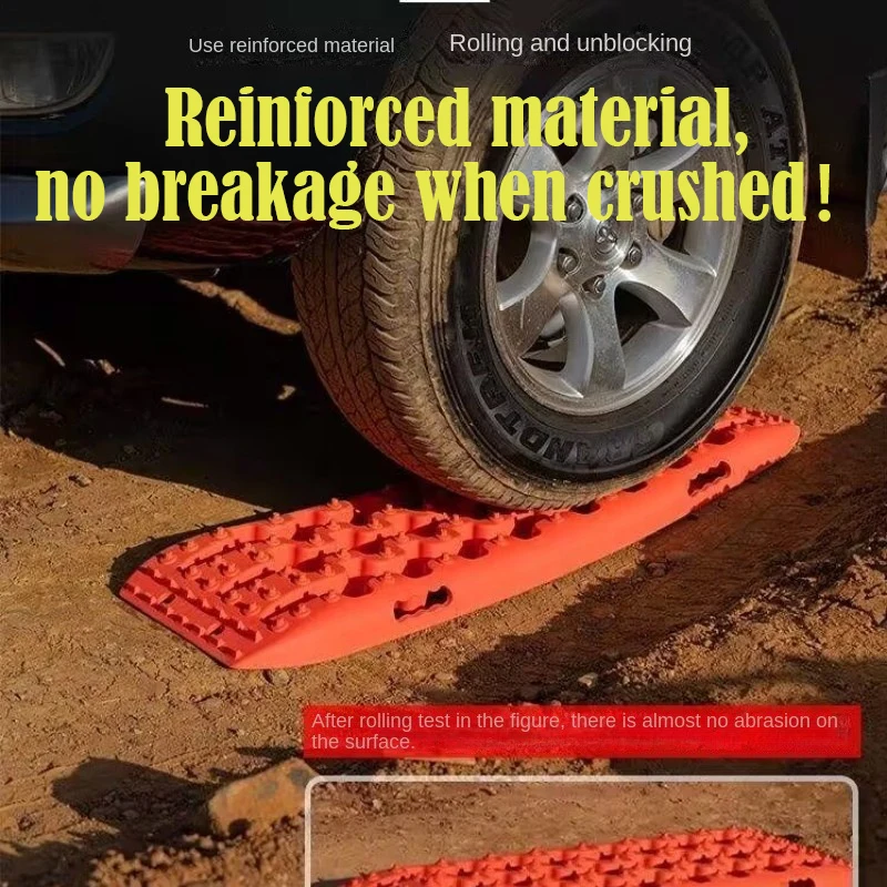 Traction Boards Car Off Road Accessories 104cm for 4x4 Emergency Rescue in Snow Sand Mud traction boards