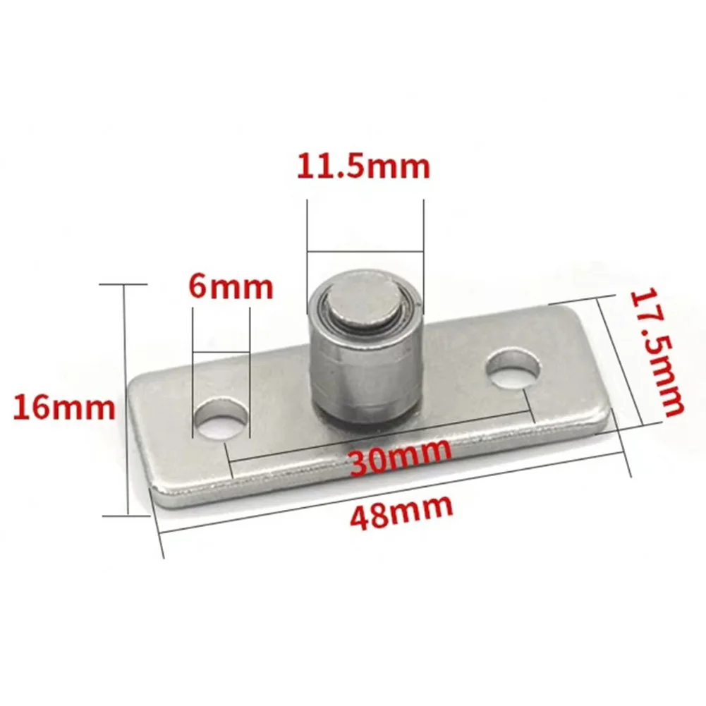 Description Picture 5 of itemHome Door Floor Guide High Hardness Impact Resistance Kit No Rust Replacement Set 2Pcs Swinging Stopper Anti-rust