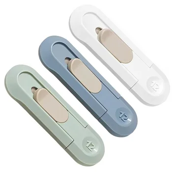 Taglierini a scatto retrattili portatili mini per il taglio di carta, strumento per il taglio di materiali fai-da-te, articoli di cancelleria per ufficio e scuola
