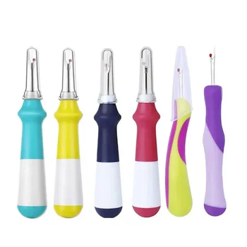 1pc Sewing Thread Cutter Plastic Handle Craft Thread Cutter Seam Ripper Stitch Unpicker Hand Tools Needles Arts Sewing Accessory 1