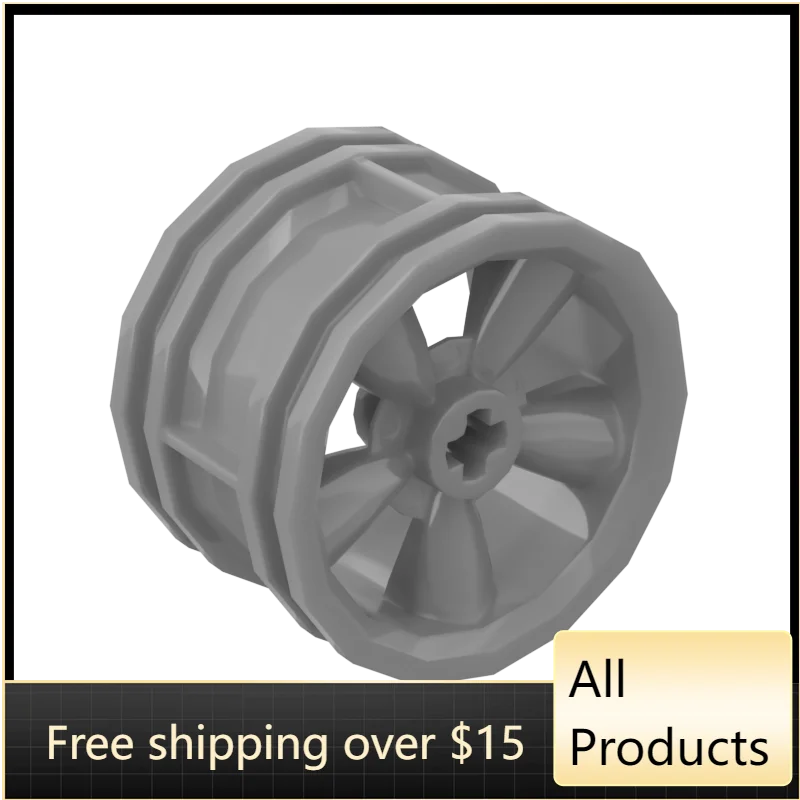

10PCS High-Tech Assemble Particle 42716 Wheel 30.4mm D. x 20mm Brick Building Blocks Kit Replaceable Part Toy For Children