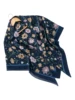 51 Color Turkey Square Flower Print Hijab Voile Soft Headscarf Premium Cotton Voile Soft Muslim Handkerchief Scarf 6