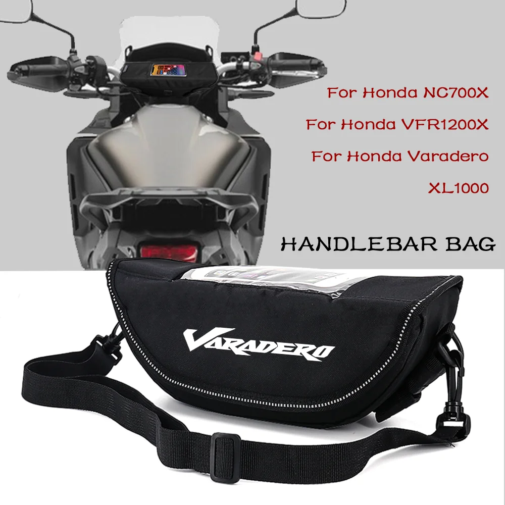 

Storage Handlebar Bag Travel Tool Bag Waterproof Bag for Honda Varadero XL1000 VFR1200X VFR 1200 X NC700X
