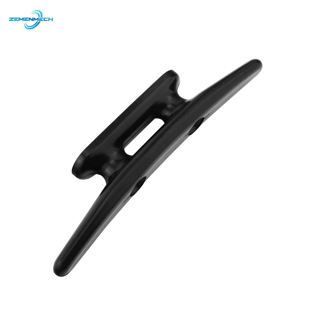 2PCS Nylon Plastic Low Flat Cleat Open Base Cleat 100mm 128mm Boat Accessories Marine Boat Yacht Deck Line Rope Tie Ship Lock