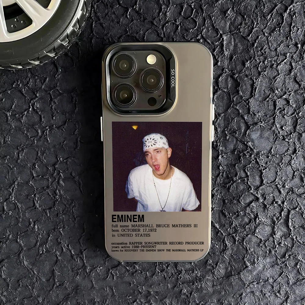 Cool Rapper E-Eminems Hot Matte Phone Case Cover