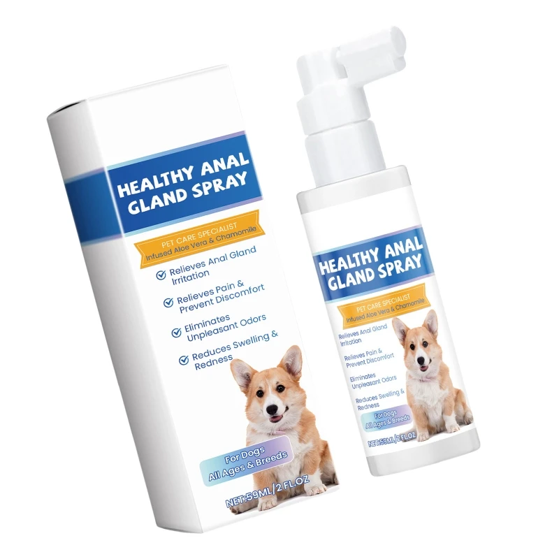 Pet Care Arsehole Gland Sprays Calm Relief Sprays with Natural Extracts 4 Oz