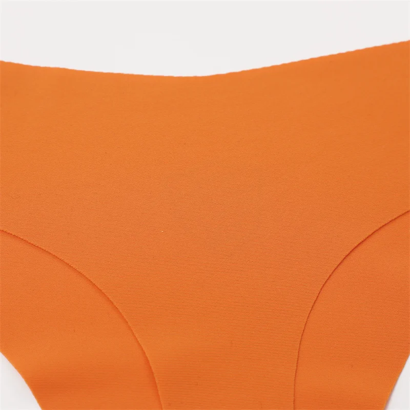 Seamless Thong Set for Women - Breathable V Waist G-String Panties in Solid Colors