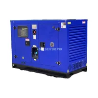 เงียบชุดเครื่องกําเนิดไฟฟ้าดีเซล ATS Auto Start Power 3 เฟสรีโมทคอนโทรลเอาต์พุต DC 20kw 25kva 30kva 40kva 50kva 30kw 4