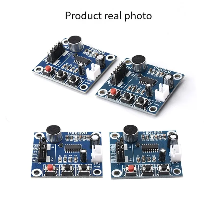 ABZW DIY 사운드 녹음 음성 모듈 5Pcs ISD1820 텔레다이폰 음성 녹음 재생 보드