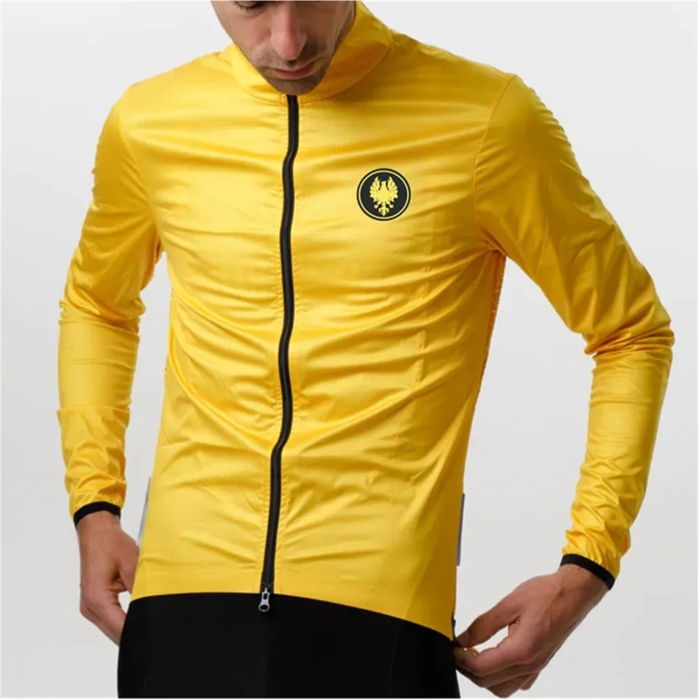 Spring Cycling Men's Long Sleeve Windproof/Waterproof Bicycle Jackets Road Bike Clothing Chaleco Ciclismo Mtb Jerseys