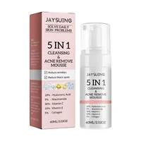 Hyaluronic Acid Cleansing Mousse A-cne Removal Blackheads Oil Control Deep Exfoliating Peeling Shrink Pores Facial Cleanser Foam 2