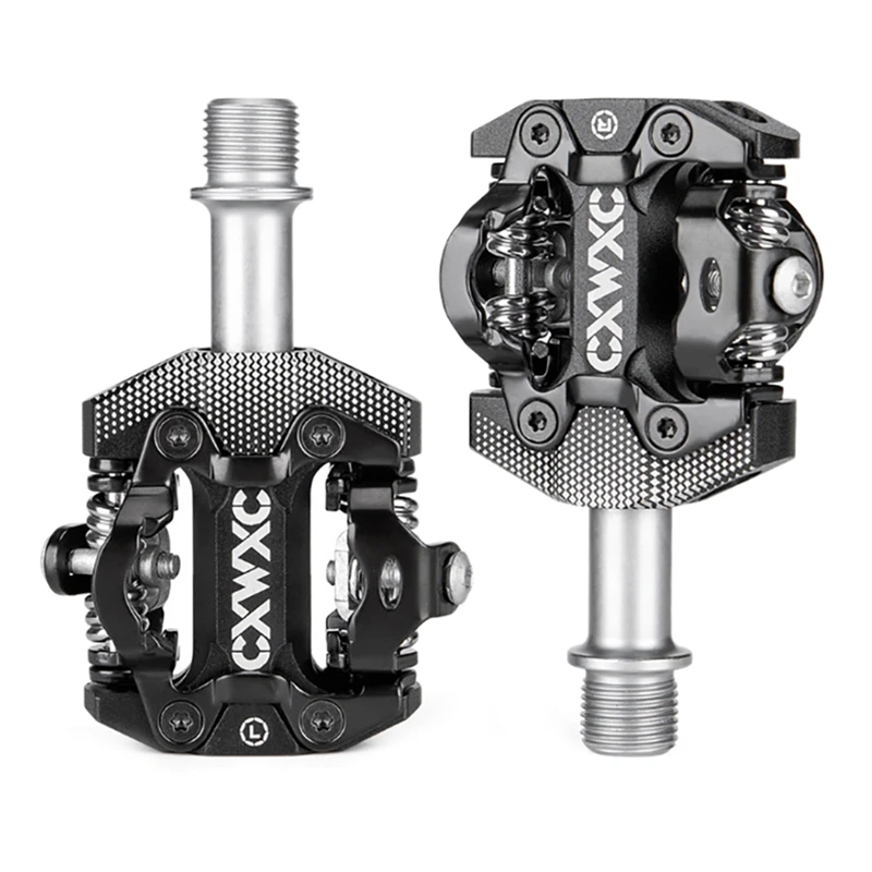 Cxwxc Bicycle Spd Self Locking Pedals Cycling Clipless Pedals Sealed