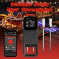 Wireless Meat Thermometer Digital Bluetooth Probe Support Mobile APP with LCD Screen & Magnetic for BBQ Beef Lamb Chicken 1