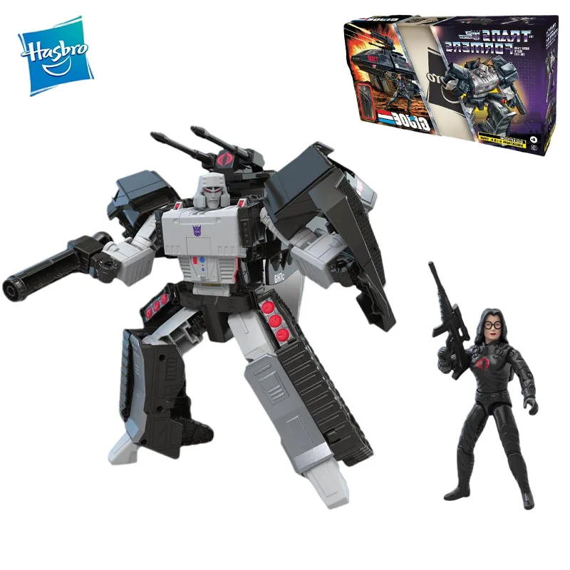 

In Stock Original Hasbro Transformers GIJOE Megatron&Rise of Cobra Anime Figure Action Figures Model Toys