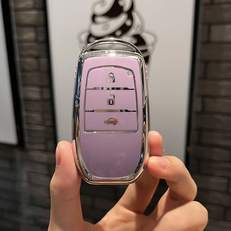 60系ハリアー クラウン カムリ RAV4 200系ランクル2-3ボタン→現行風 両面加飾 スマートキー ケース 231451-0010 281451-2110/-2020 csdi-d トヨタヤリスクロスハイラックス Innova フォーチュナーカムリ