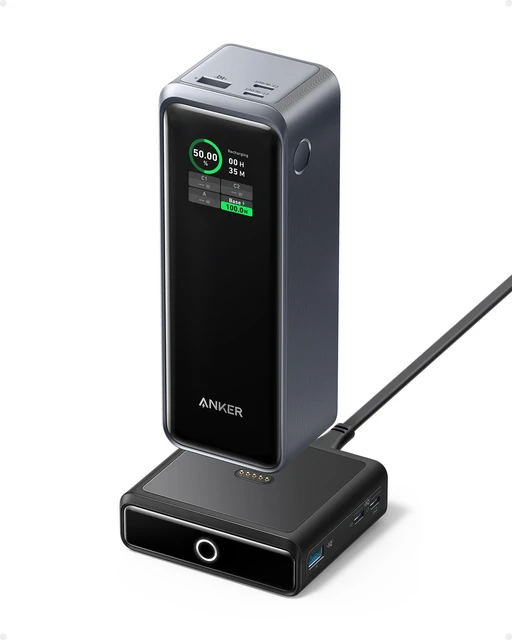 Anker Prime Power Bank 27650mAh 3-Port 250W Portable Charger 99.54