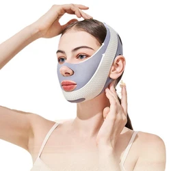 Dual Layer V - Face Lifting Mask and Chin Slimming Strap (B Double - Layer)
