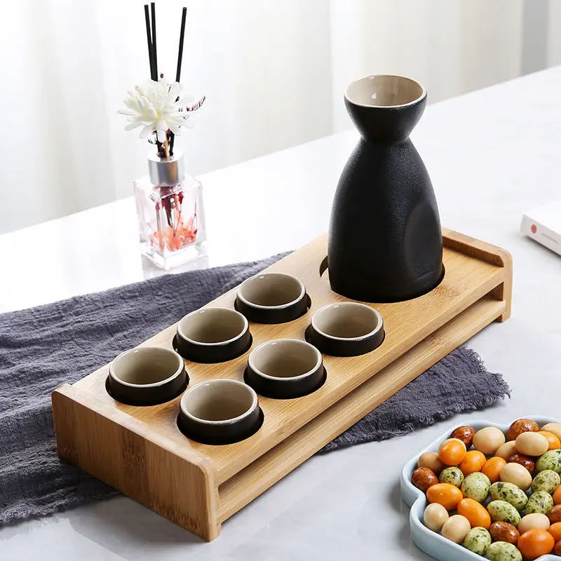 

Creative Sake Glass, Japanese Style Wine Dispenser, Liquor Spirit Cup, Small Shot Jug, Set Jug