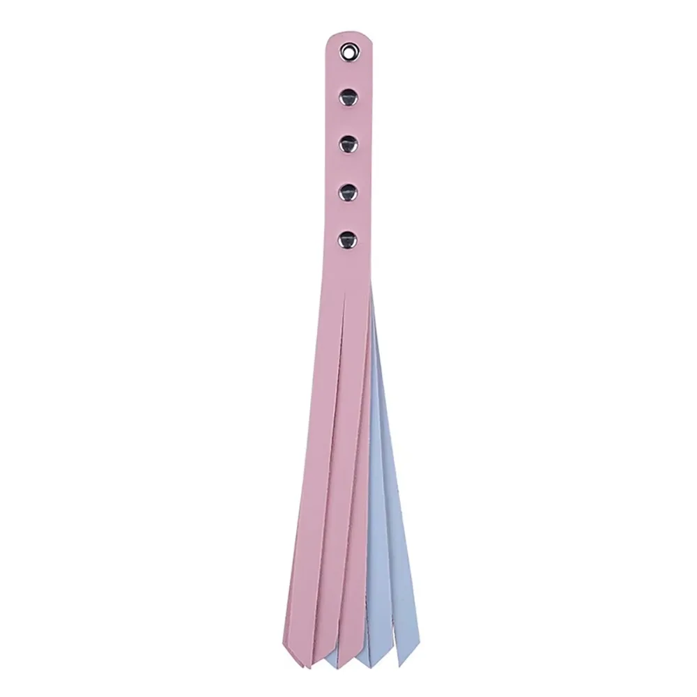 Portable PU Leather Horse Training Whip with Handle