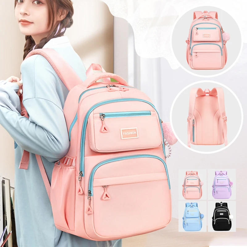 Large Capacity Student Backpacks Casual Waterproof men and women Oxford Cloth Backpack Fashionable Travel College school Bags 1