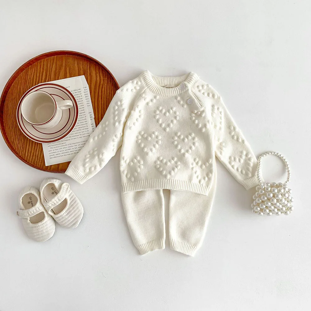Baby Knit Sweater & Pants Set 4