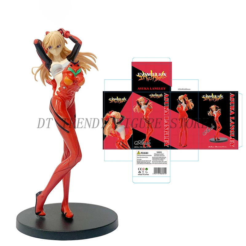 Gooyeh 2-tlg Anime-Figuren Ayanami Rei & Asuka Langley - 18cm PVC Statuen Für Sammler & Fans