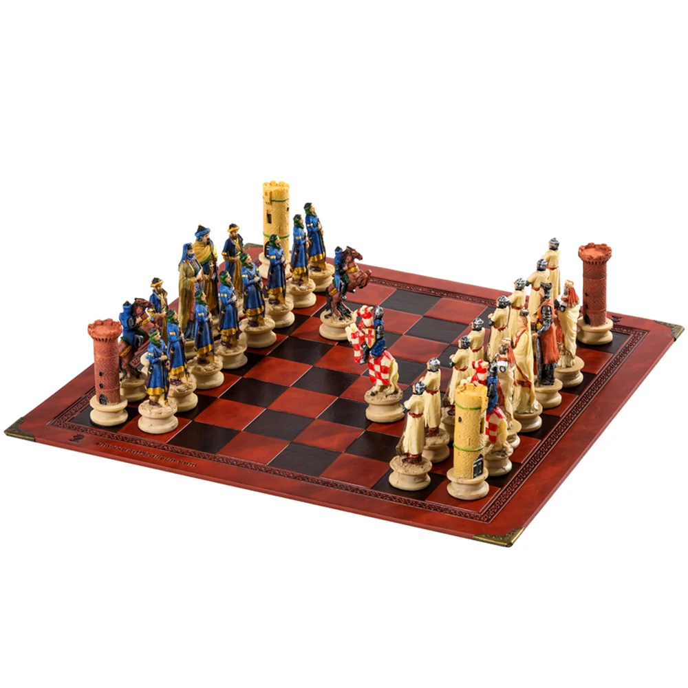 without board 32 pieces Chess pieces Crusader Vs Saracen  CRUSADE 