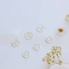 100pcs Tiny 4mm Mini Plastic Round Invisible Snap Button Home DIY Clothes Pajamas White Black Transparent Bag Press Buttons 5