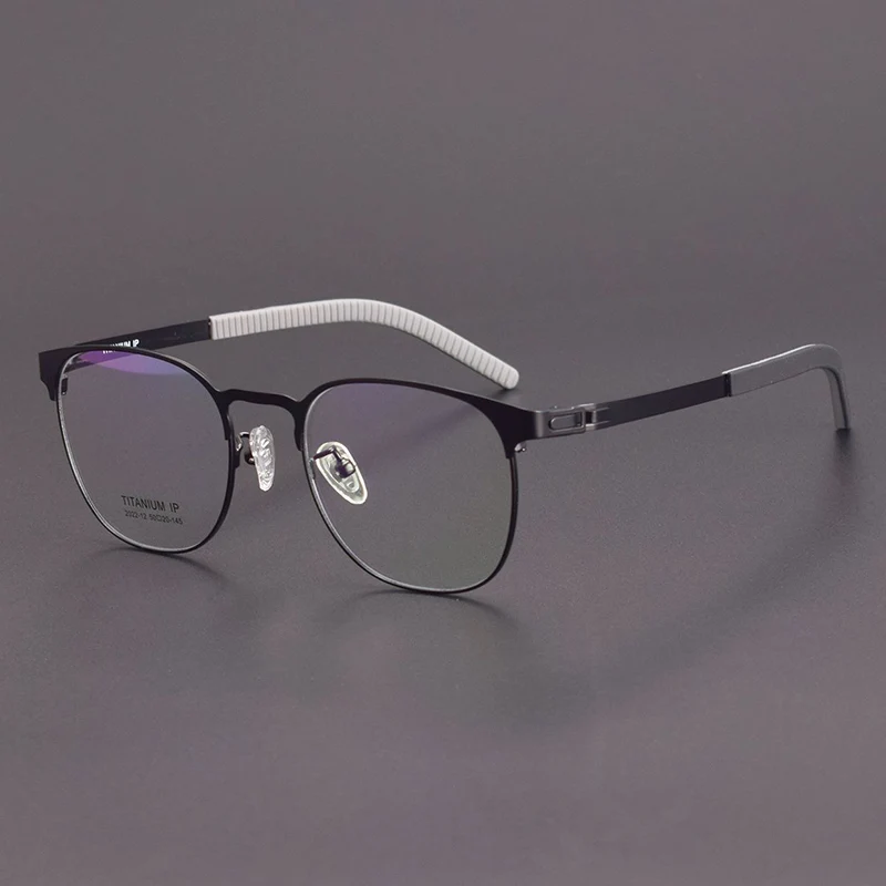 

Fashion High quality Retro classic glasses frame men alloy designer optical eyewear Myopia reading women personalized eyewear