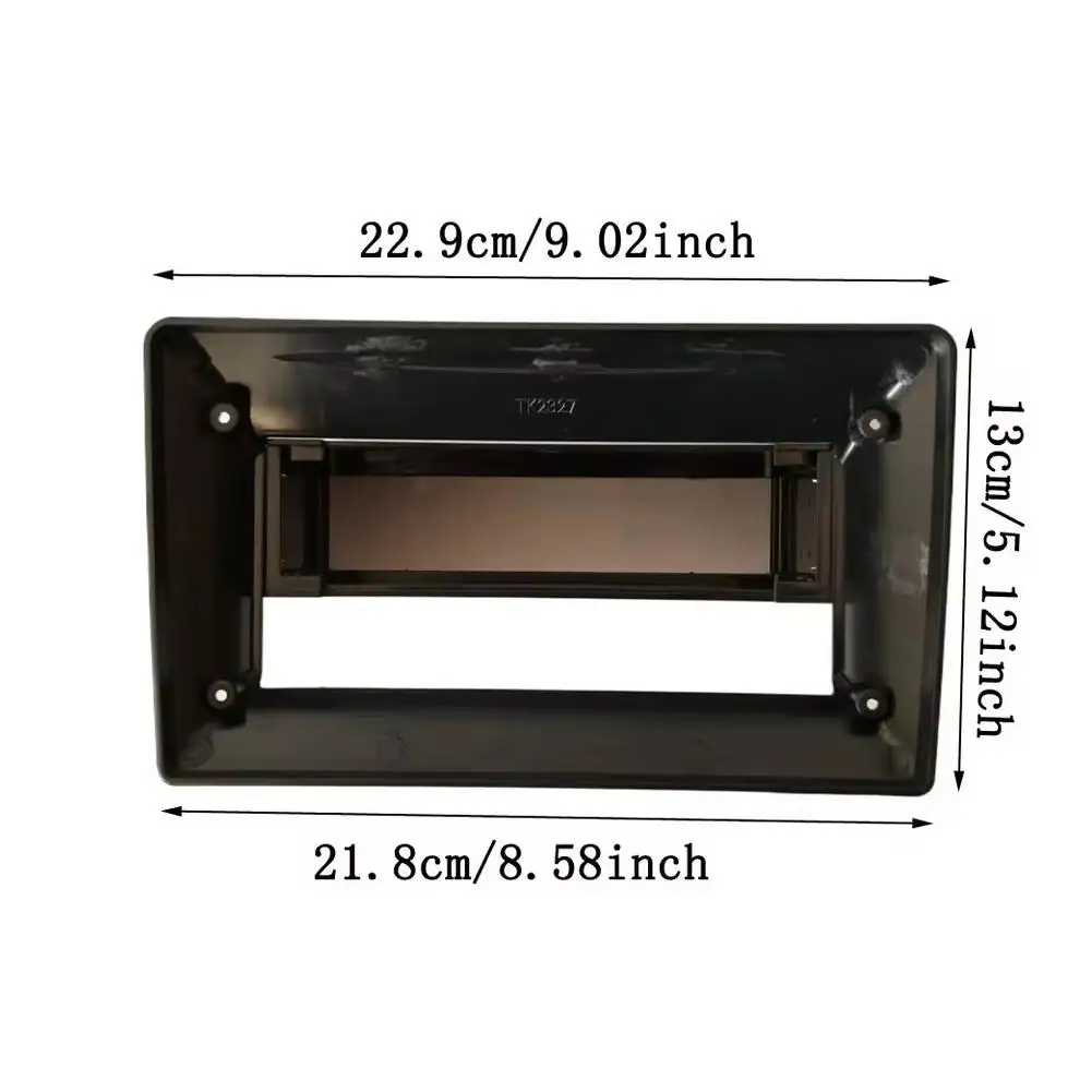 Black ABS 9 10 Inch Universal Car Stereo Radio Touch Screen