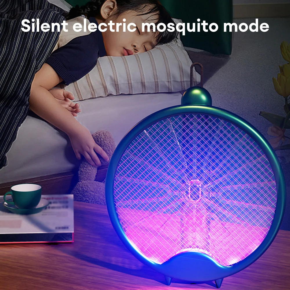 3000V Electric Mosquito Racket Mosquito Killer Lamp USB Rechargeable Foldable Repellent Swatter mosquito killer swatter