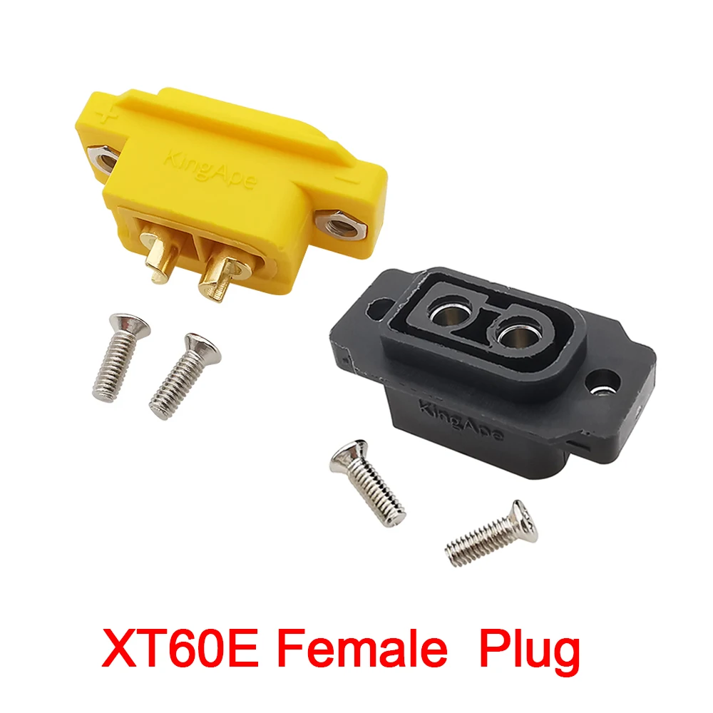 1-2-5pcs-xt60e-female-plug-battery-connector-ni-plated-large-current