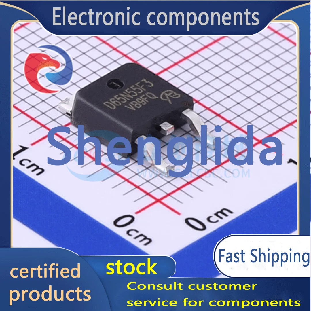 

STD65N55F3 package TO-252 field-effect transistor (MOSFET) brand new stock 1PCS