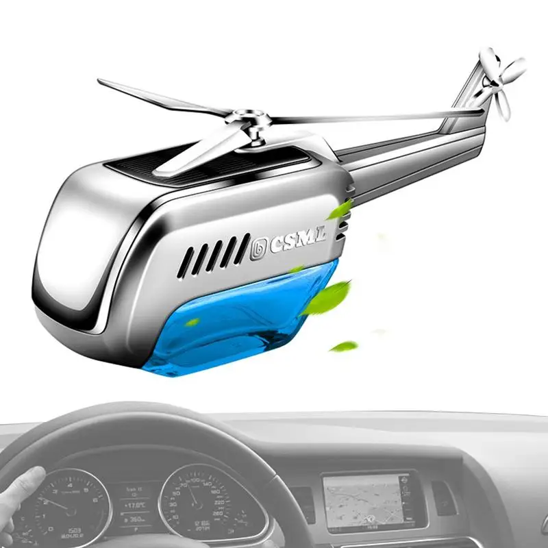 

Car Aromatherapy Diffuser Helicopter Shape Solar Powered Air Freshener Creative Car Perfume Decoration Aromatherapy Ornament Car