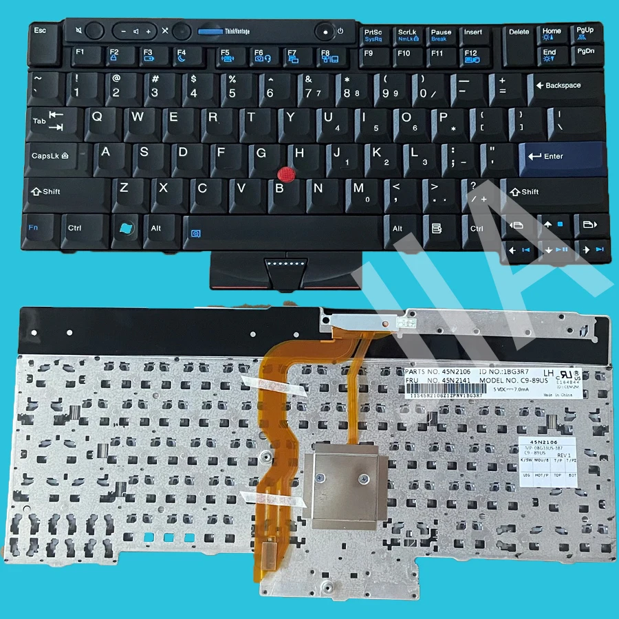 Tastiera Per Laptop Per Lenovo Thinkpad T410 T420 X220 T510 X220I Us