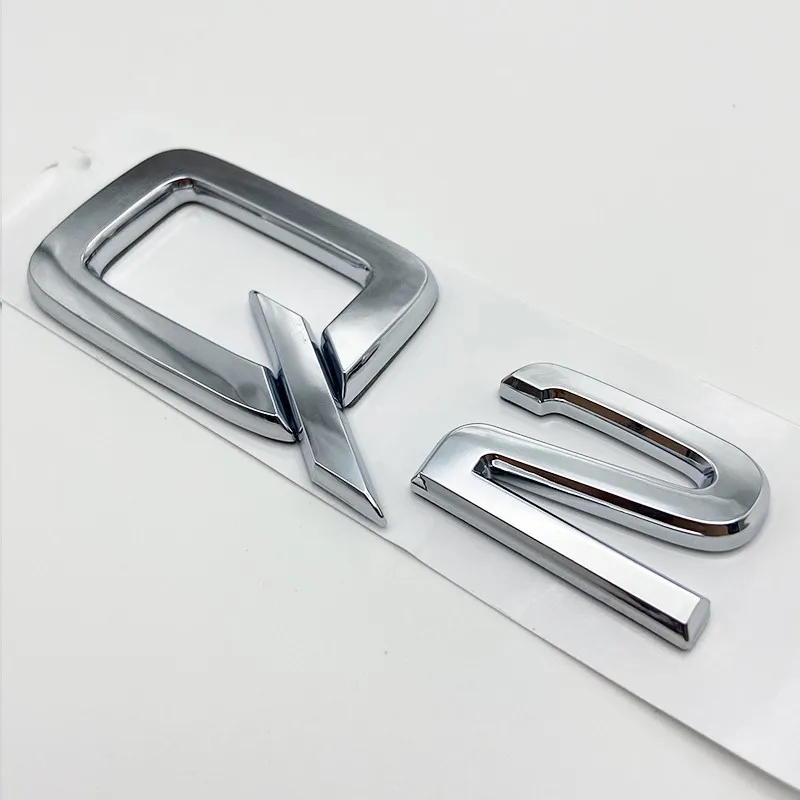 3D ABS Zahlen und Buchstaben Q2 Q3 Q4 Q5 Q6 Q7 Q8 Emblem für Audi Q-Serie Auto Kotflügel Kofferraum Heck Logo Aufkleber Schwarz Silber – Detail 8