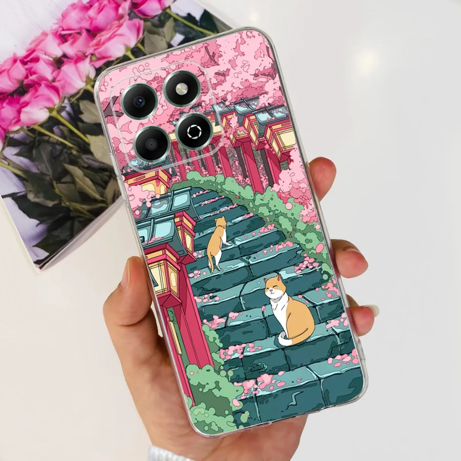 Luxury Marble Pattern Soft Clear Silicone Phone Case -