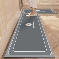 Kitchen Rug Long Floor Mat Kitchen Mat Front Door Mat Foot Mat Long Area Rug for Bedroom Decortation Absorbent Door Rug alfombra 4
