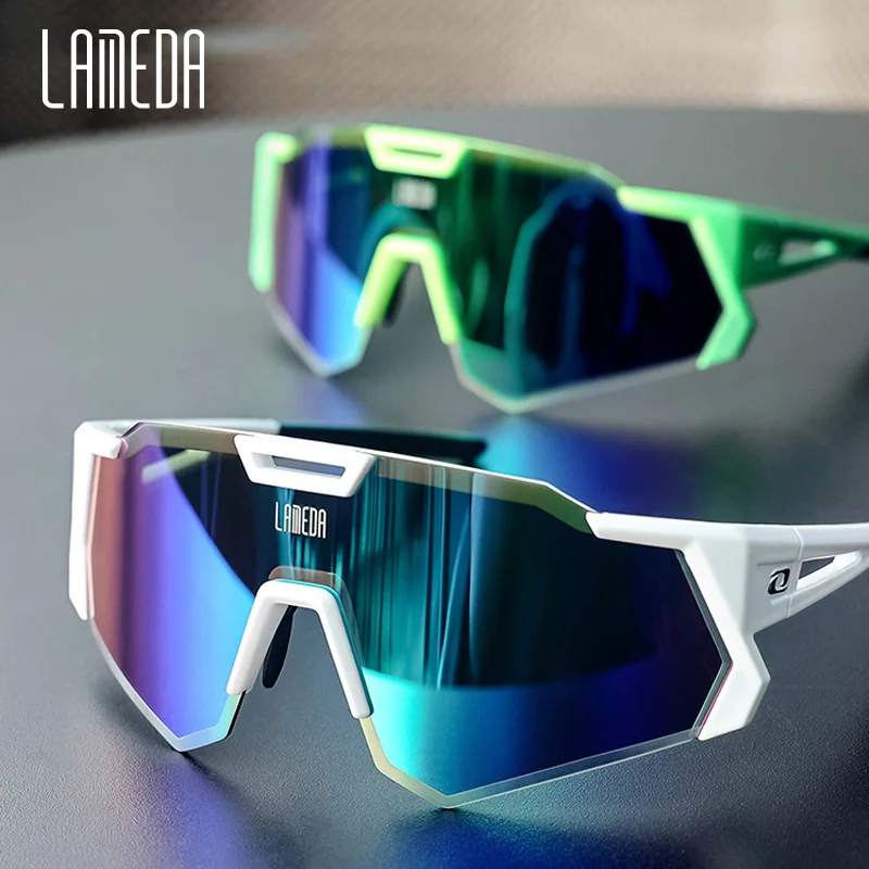 LAMEDA Polarized Cycling Sunglasses UV400 Protection for Men
